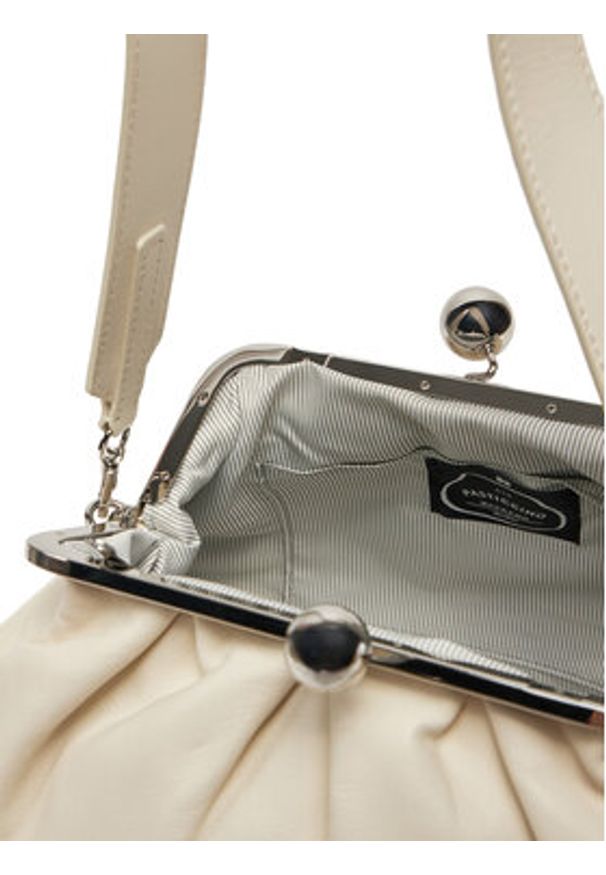 Weekend Max Mara Torebka Cubico 2515511024600 Biały. Kolor: biały. Materiał: skórzane