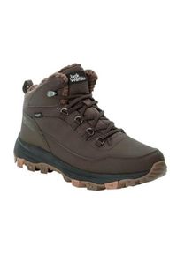 Buty do chodzenia męskie Jack Wolfskin Everquest Mid Texapore. Wysokość cholewki: za kostkę. Kolor: brązowy. Materiał: materiał, syntetyk. Szerokość cholewki: normalna. Sport: turystyka piesza