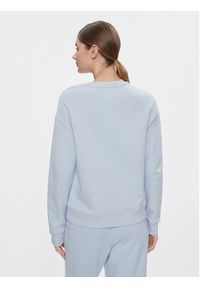 Tommy Jeans Bluza Badge DW0DW17325 Granatowy Boxy Fit. Kolor: niebieski. Materiał: bawełna #4