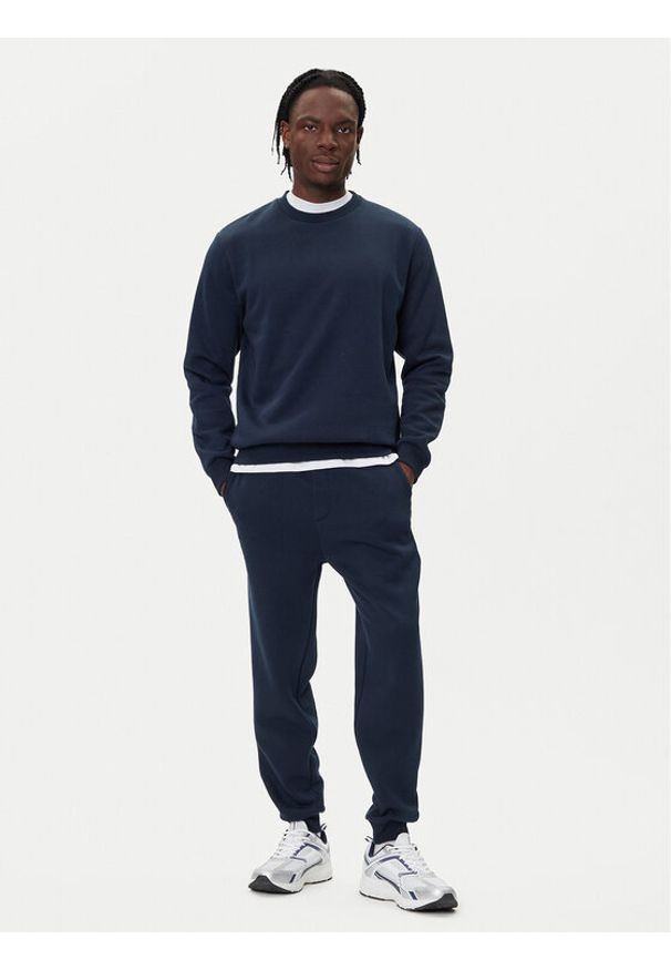 Jack & Jones Dres Bradley 12288670 Granatowy Relaxed Fit. Kolor: niebieski. Materiał: bawełna