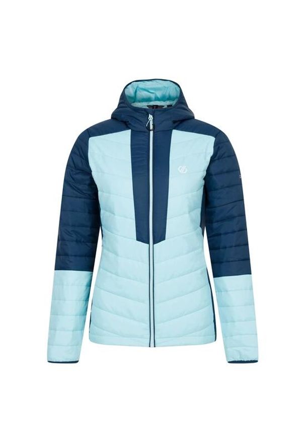 DARE 2B - Kurtka damska pikowana Dare 2b Lively. Kolor: niebieski. Materiał: puch. Sport: turystyka piesza