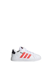 Sneakersy Adidas Original Grand Court 2.0 El Ftwwht/M Dzieci. Okazja: na co dzień. Kolor: czerwony, wielokolorowy, czarny, biały. Materiał: materiał