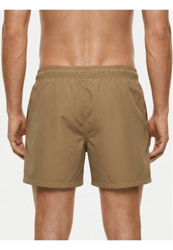 EA7 Emporio Armani Szorty kąpielowe 7M001678 AF21069 U6167 Beżowy Regular Fit. Kolor: beżowy. Materiał: syntetyk