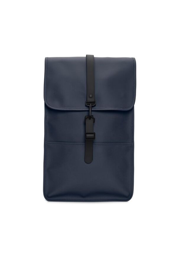 Rains Plecak Backpack W3 13000 Granatowy. Kolor: niebieski. Materiał: materiał
