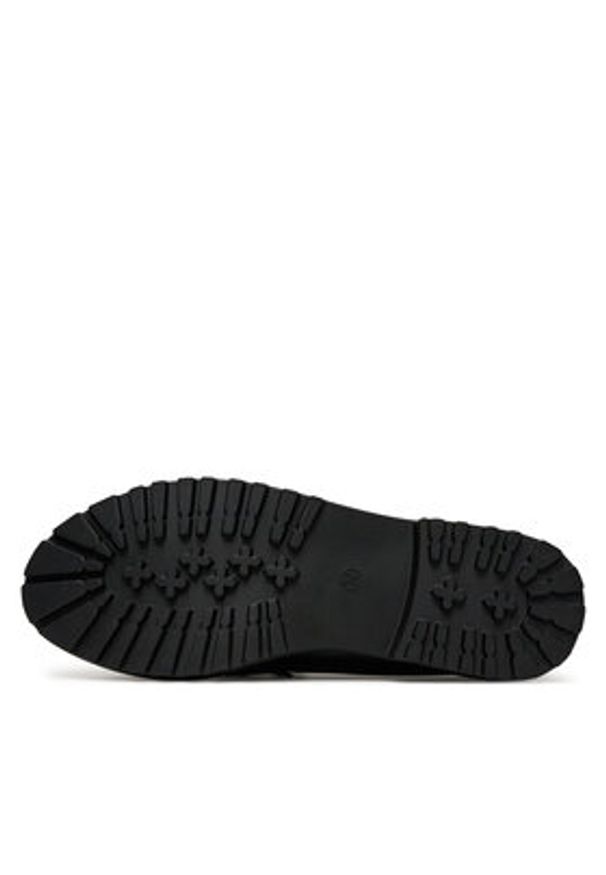 DeeZee Loafersy HXG2108-89 Czarny. Kolor: czarny. Materiał: syntetyk, materiał
