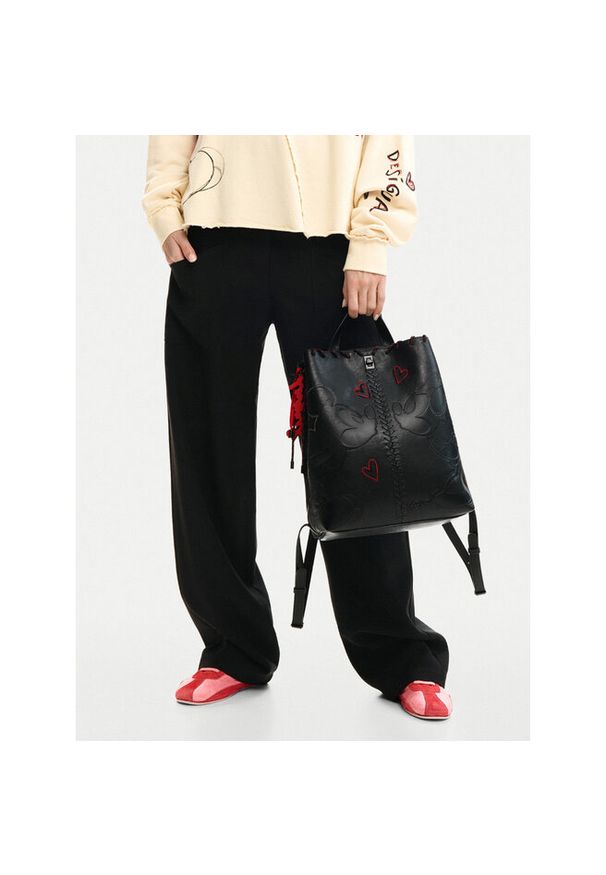Plecak Desigual. Kolor: czarny