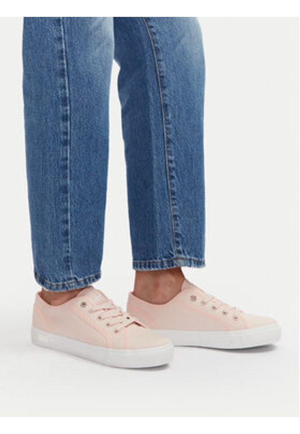Lee Tenisówki Ava C Women Low 50251009 .78D Różowy. Kolor: różowy. Materiał: materiał