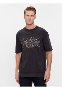 Hugo T-Shirt Dunic 50504534 Czarny Relaxed Fit. Kolor: czarny. Materiał: bawełna