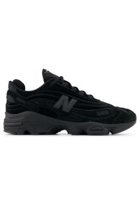 Buty unisex New Balance M1000LA – czarne. Kolor: czarny. Materiał: zamsz, materiał, syntetyk. Szerokość cholewki: normalna