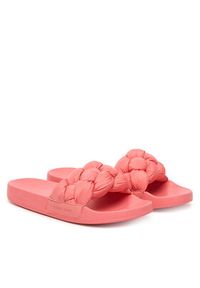 Tommy Jeans Klapki Tjw Braided Slides EN0EN02975 Różowy. Kolor: różowy. Materiał: materiał #3
