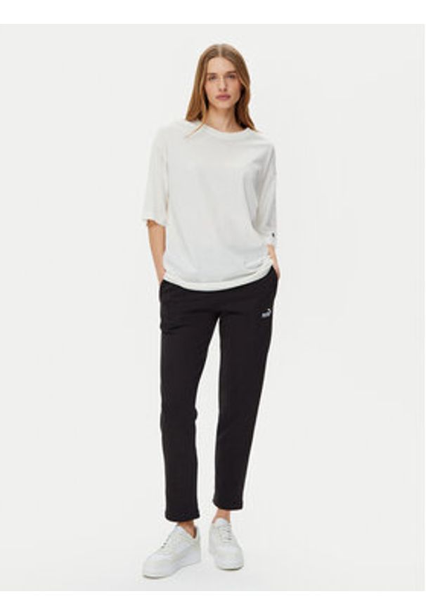 Puma Spodnie dresowe Ess Small No. 1 Logo 682454 Czarny Regular Fit. Kolor: czarny. Materiał: syntetyk, bawełna