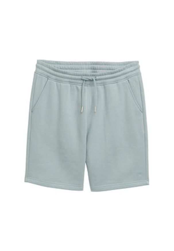 Tom Tailor Denim Szorty sportowe 1045584 Niebieski Regular Fit. Kolor: niebieski. Materiał: bawełna. Styl: sportowy
