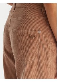 Roxy Spodnie materiałowe ERJNP03678 Brązowy Regular Fit. Kolor: brązowy. Materiał: bawełna #4