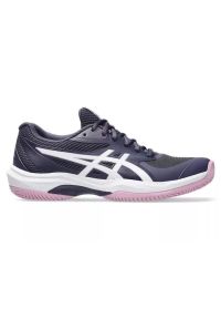 Buty do tenisa damskie Asics Game Ff. Zapięcie: sznurówki. Kolor: niebieski. Materiał: materiał, tkanina, syntetyk. Szerokość cholewki: normalna. Sport: tenis