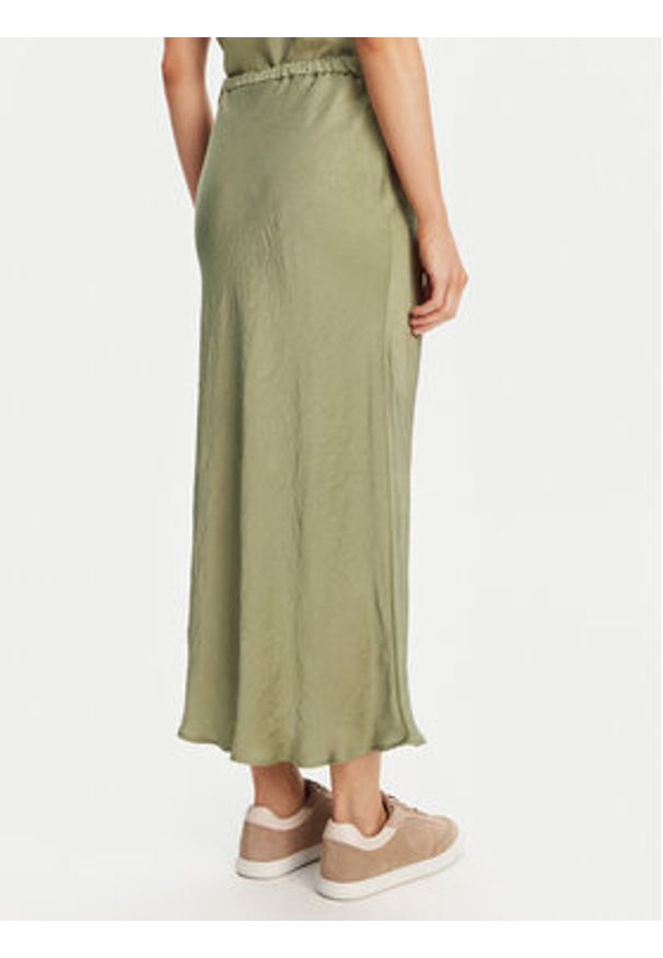 Marella Spódnica midi No 2513101055 Zielony Regular Fit. Kolor: zielony. Materiał: acetat