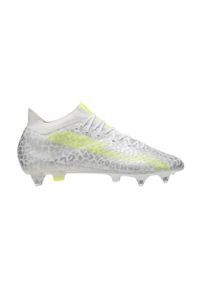 KIPSTA - Buty do piłki nożnej hybrydowe Kipsta CLR SG Jaguar Boost. Kolor: biały. Materiał: skóra, zamsz. Szerokość cholewki: normalna. Sport: piłka nożna