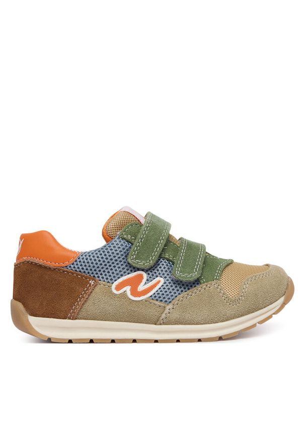 Sneakersy Naturino. Kolor: zielony