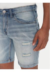 INDICODE Szorty jeansowe Sejer 70-849 Niebieski Slim Fit. Kolor: niebieski. Materiał: bawełna