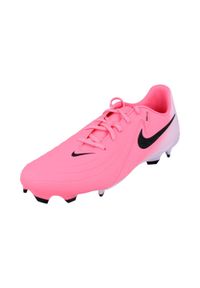 Buty korki Nike Phantom GX II Academy FG/MG Różowe. Kolor: różowy. Materiał: syntetyk. Sport: piłka nożna, bieganie #1