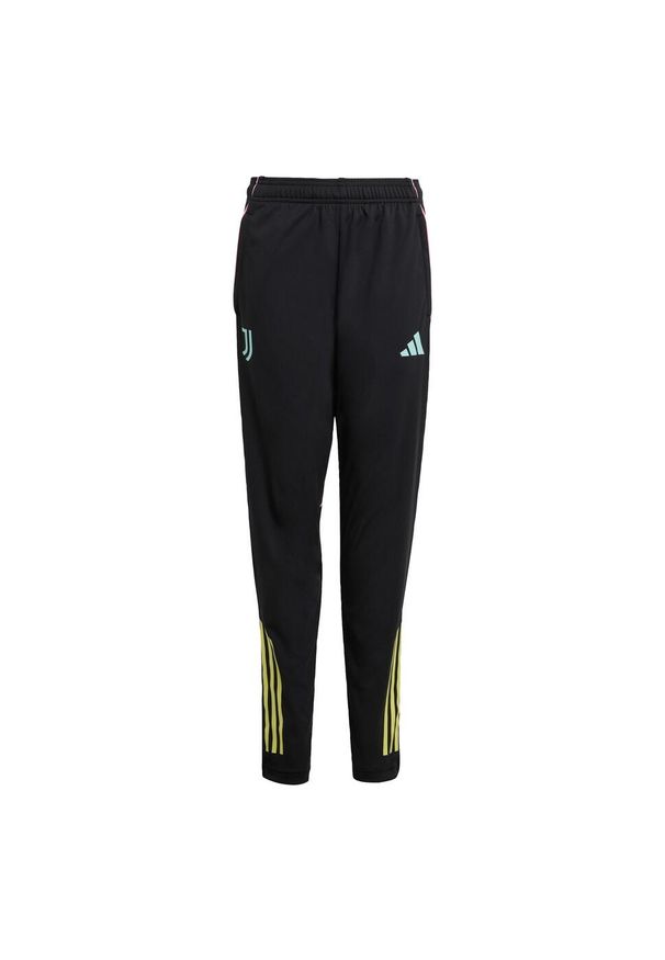 Adidas - Spodnie Juventus Tiro 25 Competition Training Kids. Kolor: czarny. Materiał: dresówka. Sport: fitness