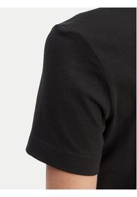 Calvin Klein T-Shirt LV044C905G Czarny Regular Fit. Kolor: czarny. Materiał: bawełna #5