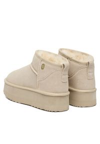 Liu Jo Śniegowce Jane 01 SF5105 PX002 Beżowy. Kolor: beżowy. Materiał: zamsz, skóra #5