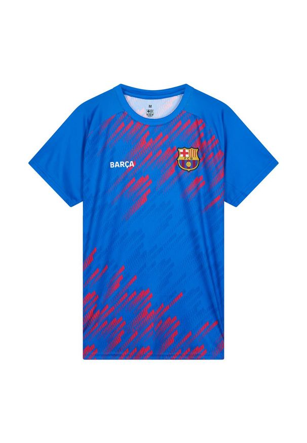 Koszulka piłkarska dla dorosłych FC Barcelona. Kolor: niebieski. Materiał: poliester. Sport: piłka nożna