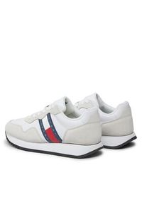 Tommy Jeans Sneakersy Tjw Eva Runner Mat Mix Ess EN0EN02510 Biały. Kolor: biały. Materiał: zamsz, skóra #4