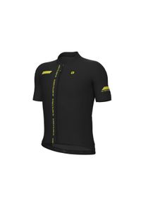 ALÉ CYCLING - Koszulka rowerowa męska Alé Cycling PR-E Follow Me. Kolor: zielony, czarny, wielokolorowy. Sport: kolarstwo