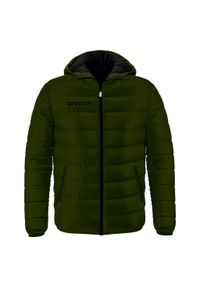 Givova Giubbotto Olanda pikowana kurtka dziecięca 2XS. Kolor: niebieski, wielokolorowy, zielony. Materiał: puch. Styl: sportowy #1