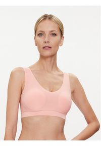 Chantelle Biustonosz top Soft Stretch C16A10 Pomarańczowy. Kolor: pomarańczowy. Materiał: syntetyk