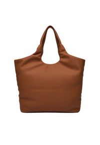 Love Moschino - LOVE MOSCHINO Torebka JC4396PP0NKD020A Brązowy. Kolor: brązowy. Materiał: skórzane #4