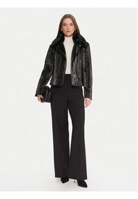 Guess Ramoneska W5BL35 W2820 Czarny Regular Fit. Kolor: czarny. Materiał: syntetyk #2