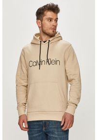 Calvin Klein - Bluza bawełniana. Okazja: na co dzień. Typ kołnierza: kaptur. Materiał: bawełna. Wzór: nadruk. Styl: casual #2