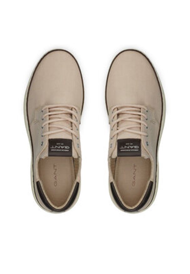 GANT - Gant Półbuty 32638244 Beżowy. Kolor: beżowy. Materiał: materiał