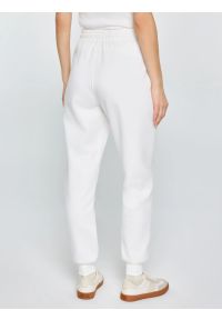 Big-Star - Spodnie damskie dresowe białe Fonia 100. Okazja: na spacer, na co dzień. Kolor: biały. Materiał: dresówka. Typ sukienki: sportowe. Styl: casual, sportowy #4