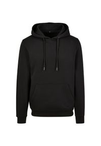 BUILD YOUR BRAND - Bluza Z Kapturem Unisex Premium Dla Dorosłych. Typ kołnierza: kaptur. Kolor: czarny
