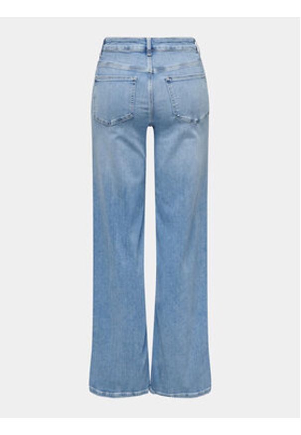 only - ONLY Jeansy Madison 15282975 Niebieski Wide Leg. Kolor: niebieski
