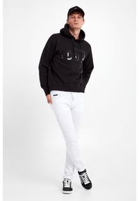 Bluza męska DSQUARED2. Typ kołnierza: kaptur. Materiał: dzianina. Długość rękawa: długi rękaw. Długość: długie. Wzór: nadruk #4