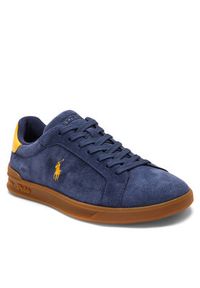 Polo Ralph Lauren Sneakersy Hrt Ct II 809940313001 Granatowy. Kolor: niebieski. Materiał: zamsz, skóra #2