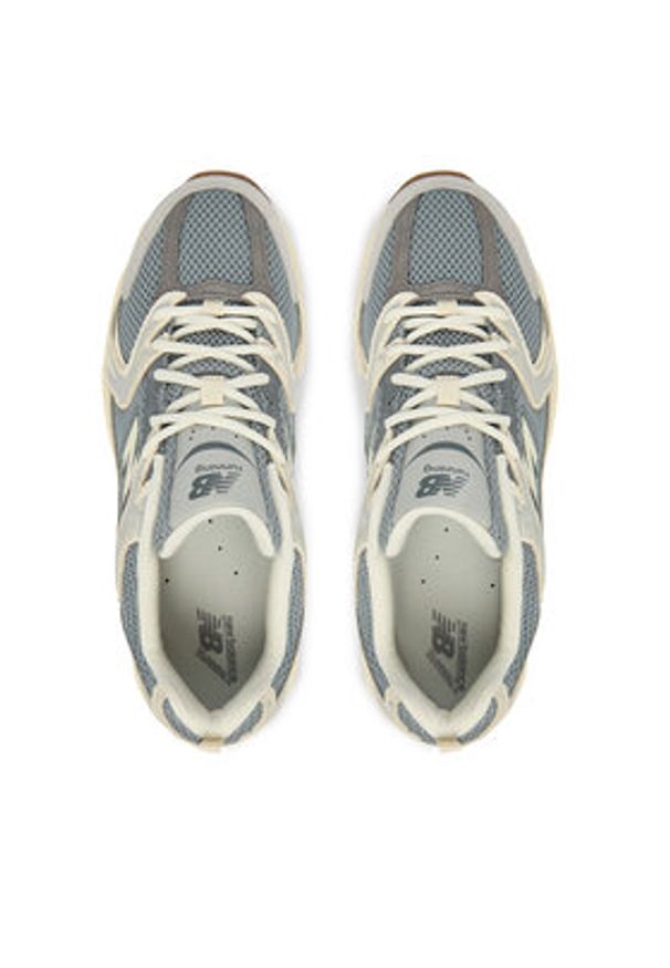 New Balance Sneakersy U530SUB M Szary. Kolor: szary. Materiał: zamsz, skóra