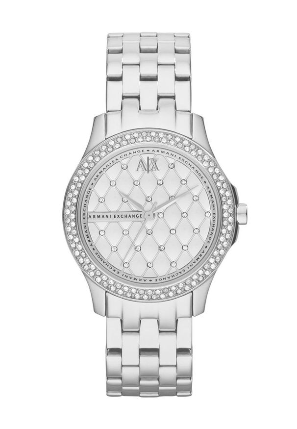 Armani Exchange - Zegarek AX5215. Kolor: srebrny. Materiał: materiał
