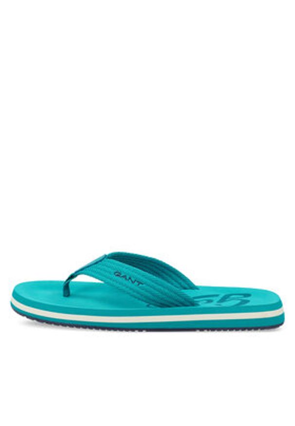 GANT - Gant Japonki 32609293 Turkusowy. Kolor: turkusowy. Materiał: materiał