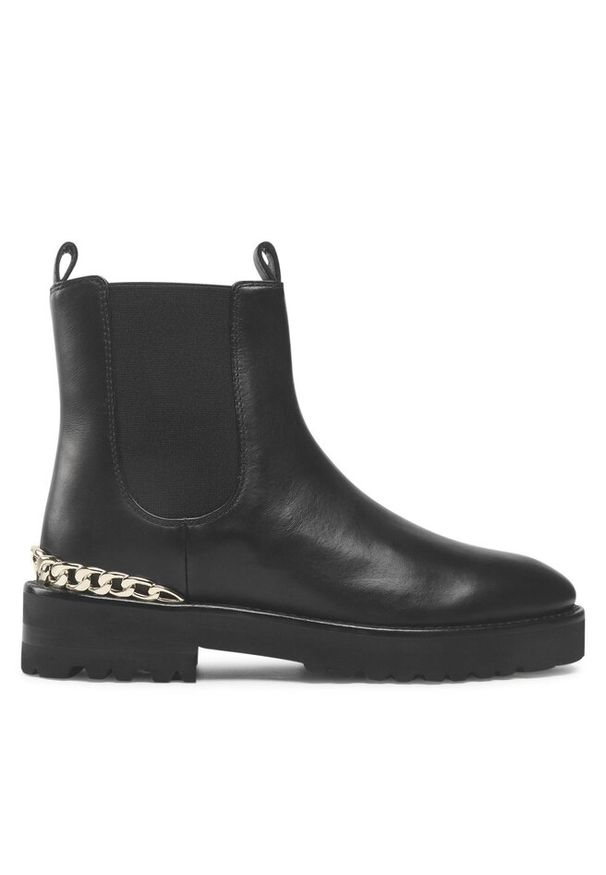Botki Aigner. Kolor: czarny
