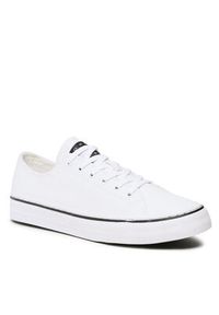 Tommy Jeans Tenisówki Lace Vulc Ess EM0EM01047 Biały. Kolor: biały. Materiał: skóra #6