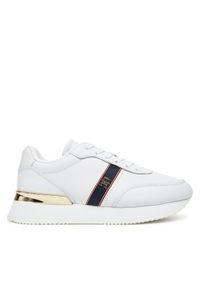 TOMMY HILFIGER - Sneakersy Tommy Hilfiger. Kolor: biały