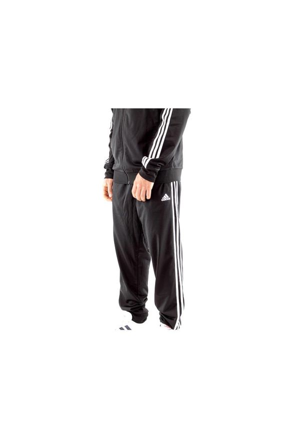Adidas - Spodnie męskie adidas Primegreen Essentials Warm-Up Tapered 3-Stripes Track. Kolor: biały, wielokolorowy, czarny. Materiał: materiał, poliester