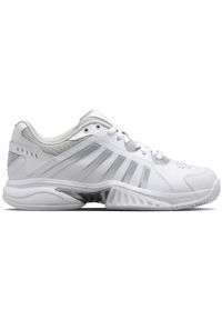 Buty do tenisa damskie K-Swiss Receiver V. Kolor: szary, wielokolorowy, biały. Sport: tenis #1