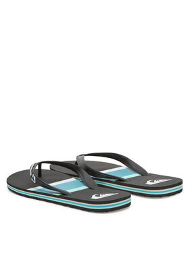 Quiksilver Japonki 839477 Czarny. Kolor: czarny. Materiał: syntetyk