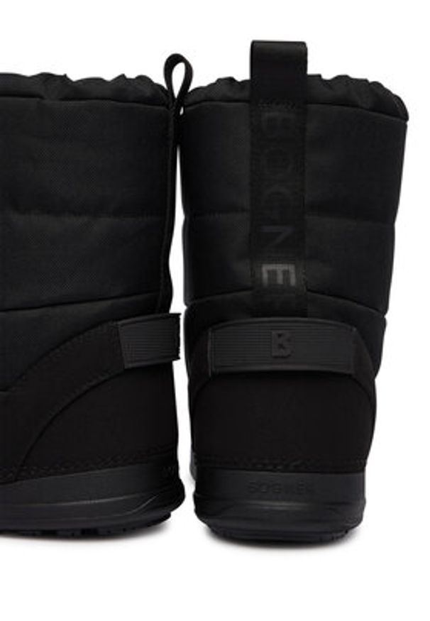 Bogner Śniegowce Laax 10 32547554 Czarny. Kolor: czarny. Materiał: skóra